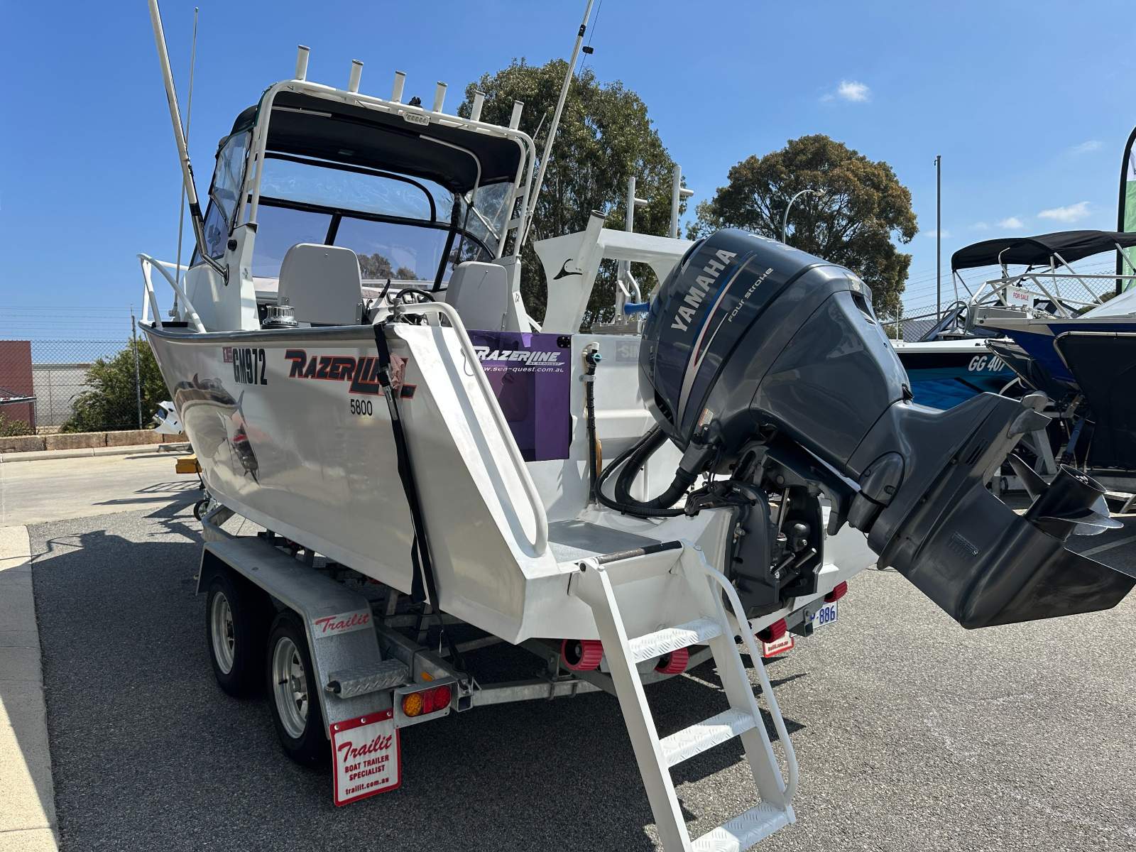 Razerline 5.8 WA Classic with Yamaha 115HP 4 Stroke