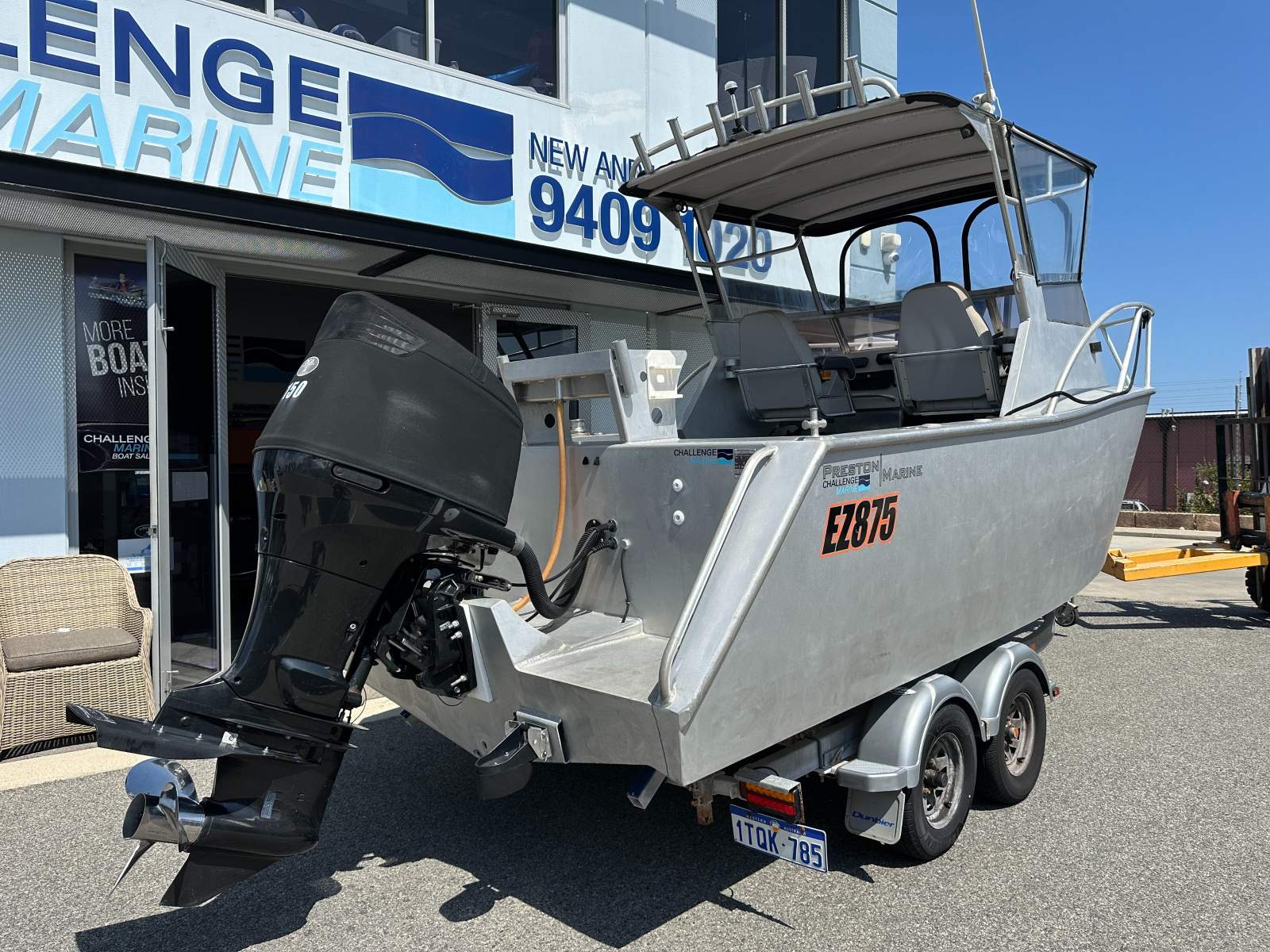 Preston Craft 580 Runabout with Suzuki 150HP 4 Stroke