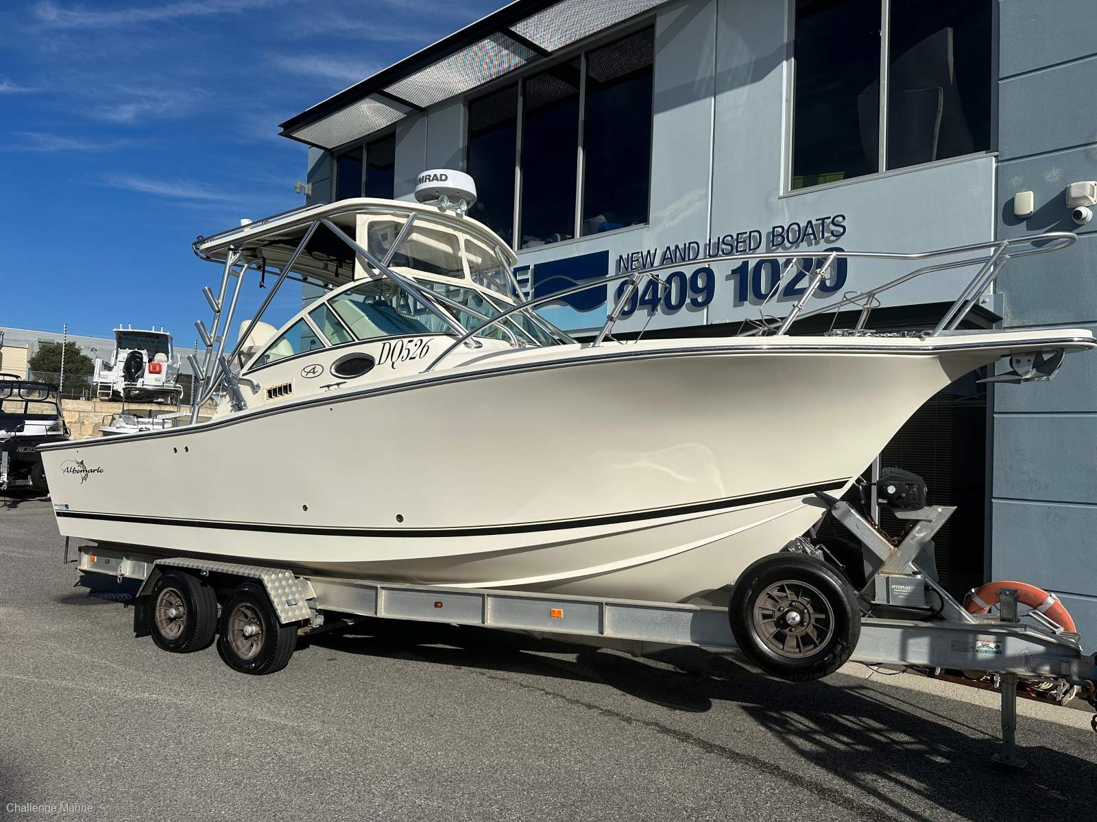 Albemarle 268 Express Fisherman with 310HP Diesel Motor