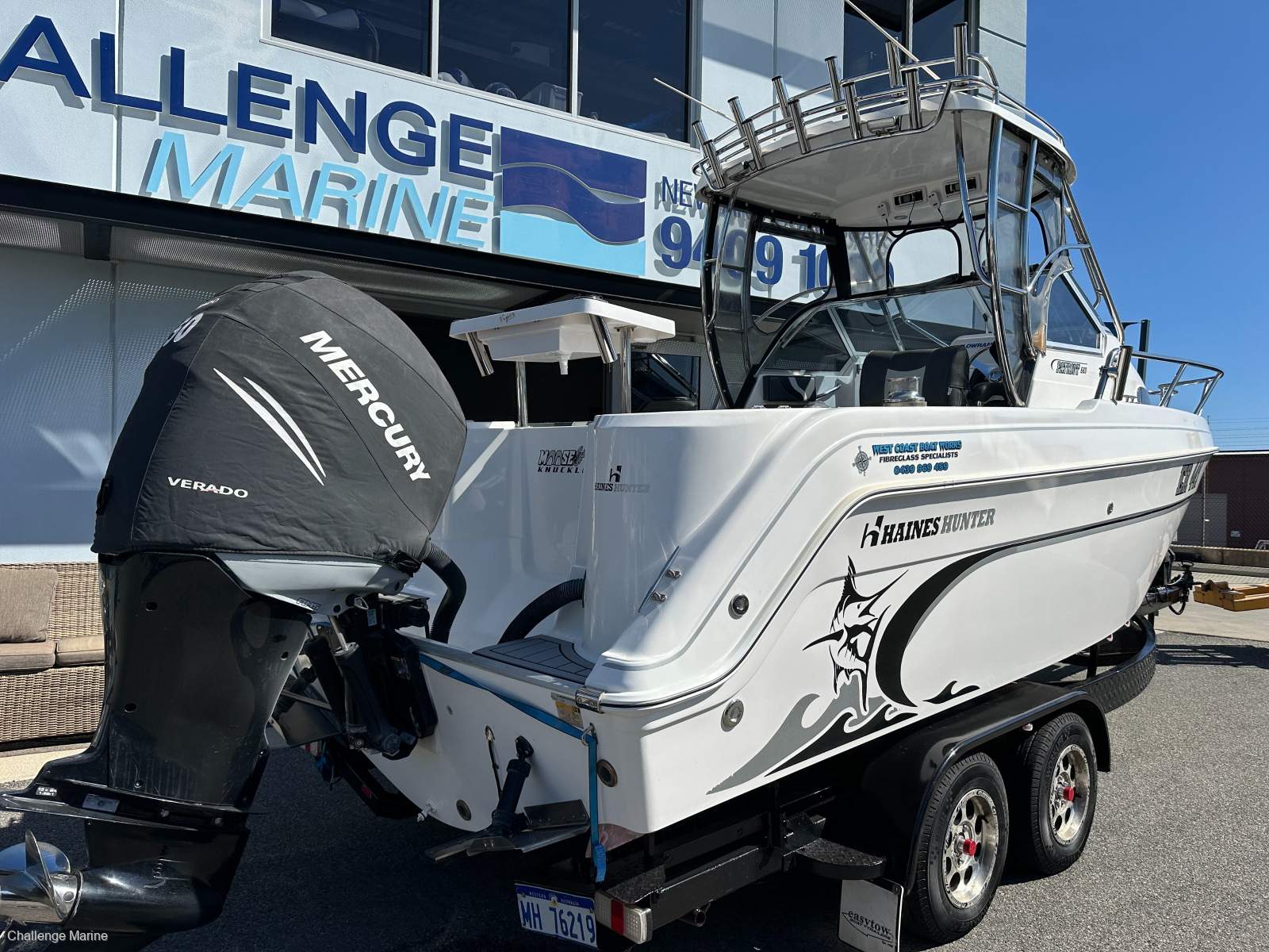 Haines Hunter 680 Patriot 2013 Mercury Verado