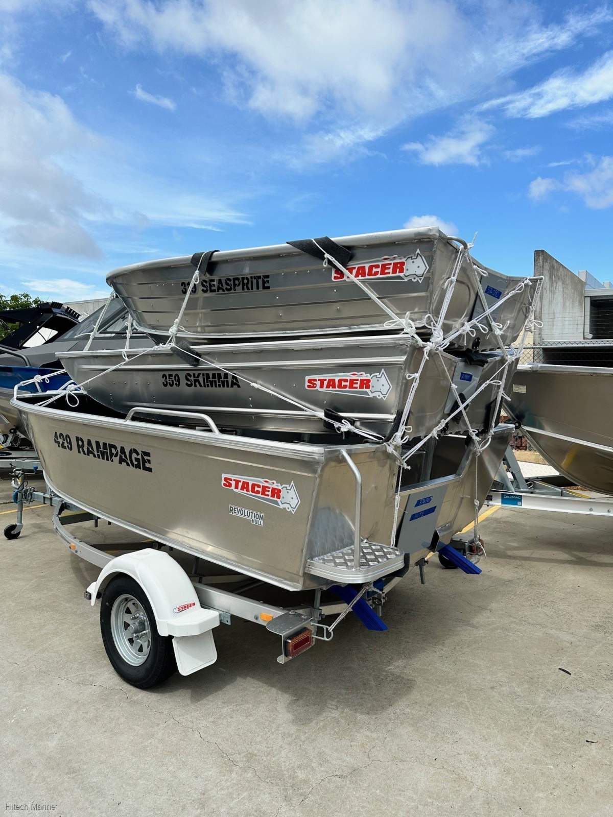 Stacer 319 Seasprite Stacer 319 Seasprite Australian Aluminium Tinny:Stacer Aluminium Boat Stack - Hitech Marine Wangara