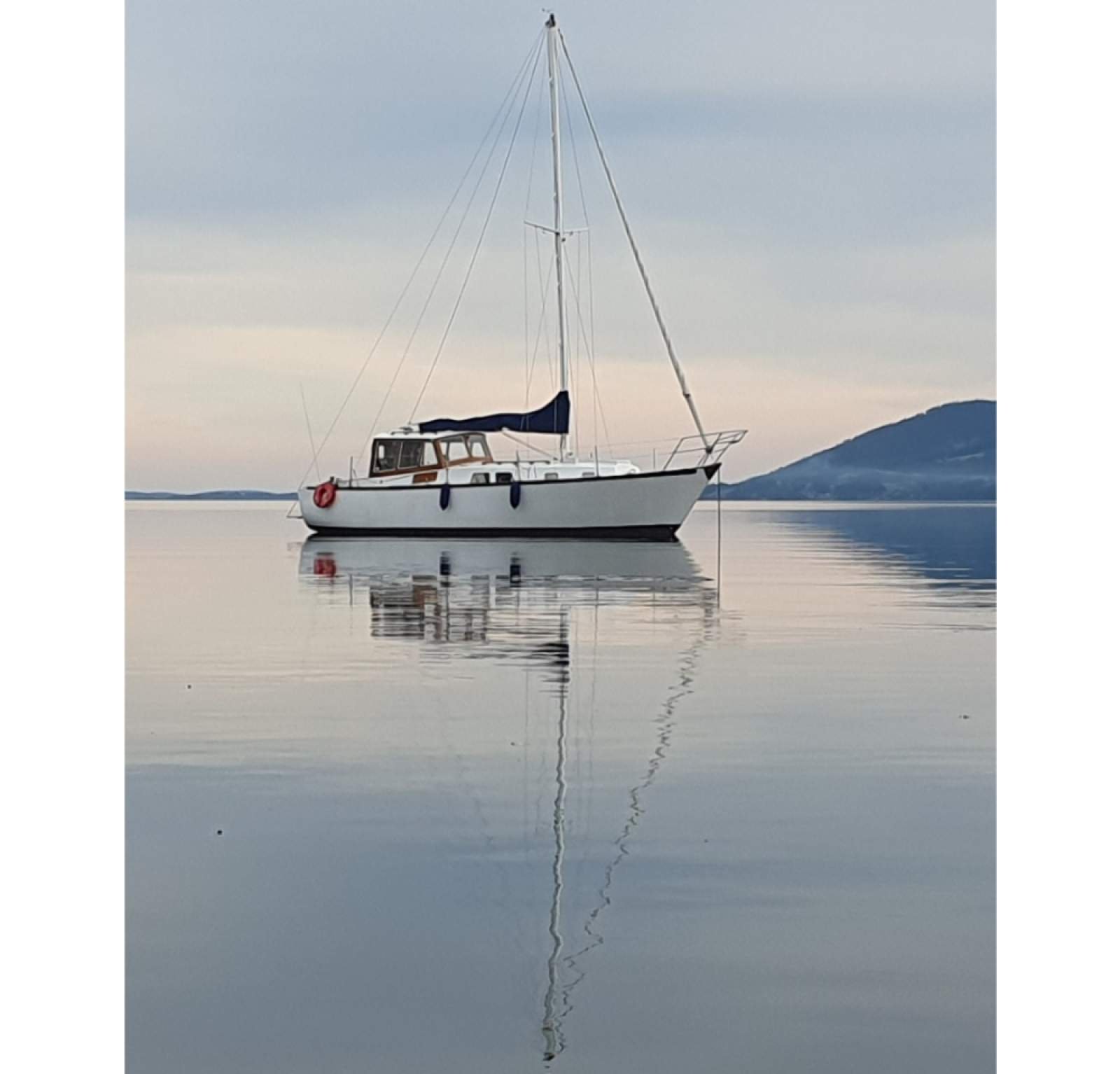 Huon Pine Motor Sailer