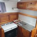 Huon Pine Motor Sailer