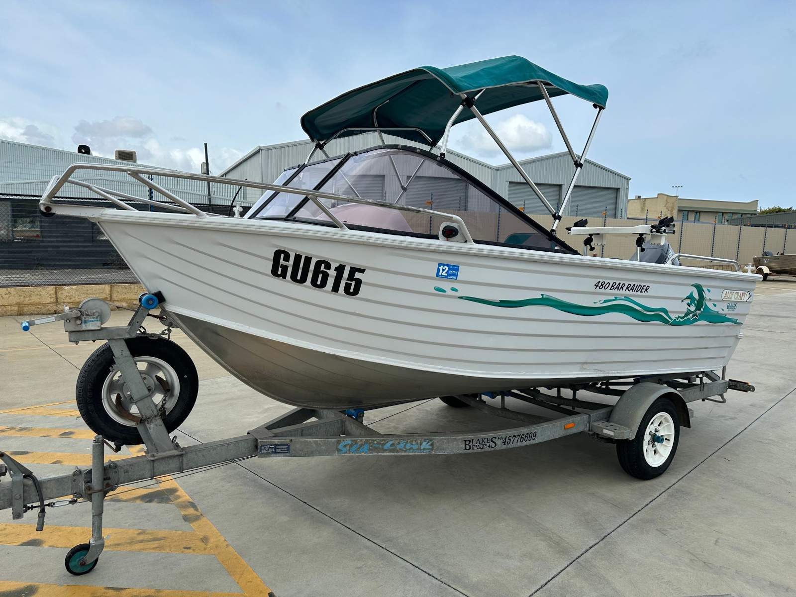 Ally Craft 4.80 Bar Raider