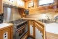 Diesel Duck Classic 44:Galley; all drawers have latches