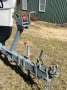 Custom fibreglass fishing boat on trailer