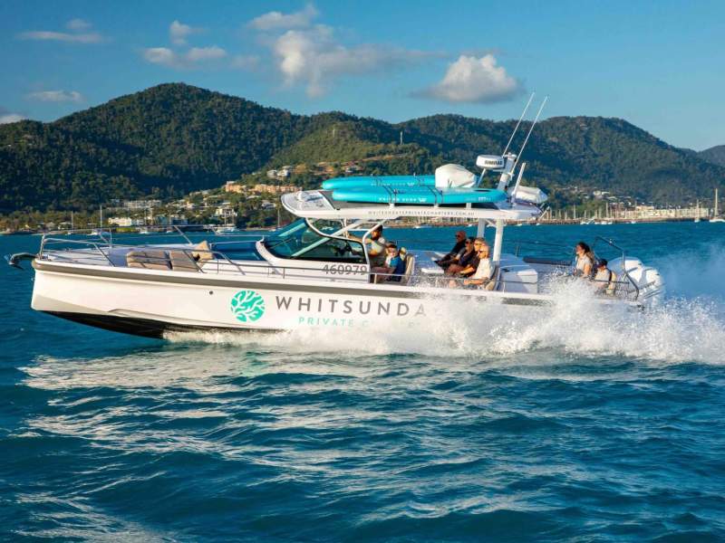 Whitsunday Private Charters - with Axopar 37 SunTop vessel plus GBRMPA Perm