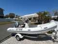 Fusion Catamarans 46 Professional refit and relaunch 2021:Brig tender on trailer