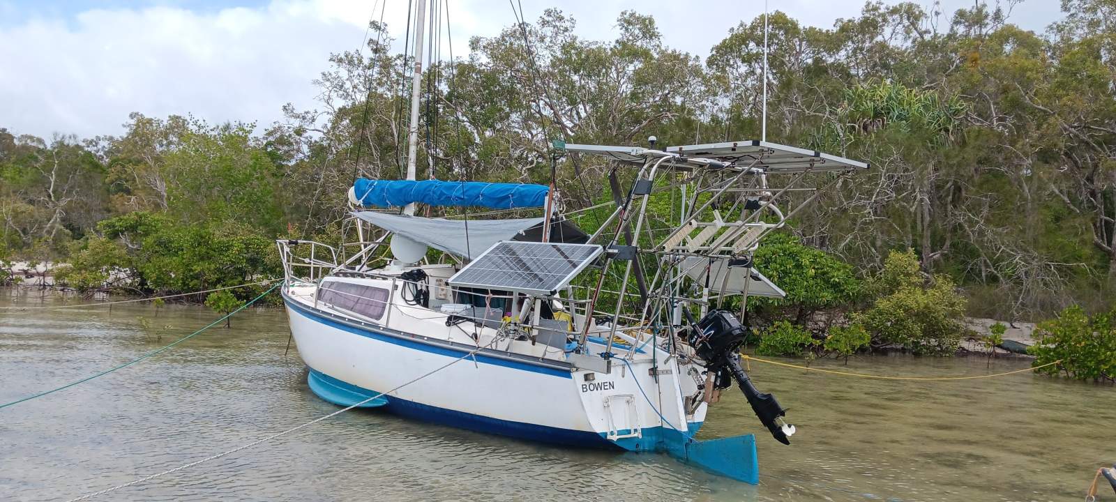 Southern Cross 23 Modifyed Pocket cruiser:drying out