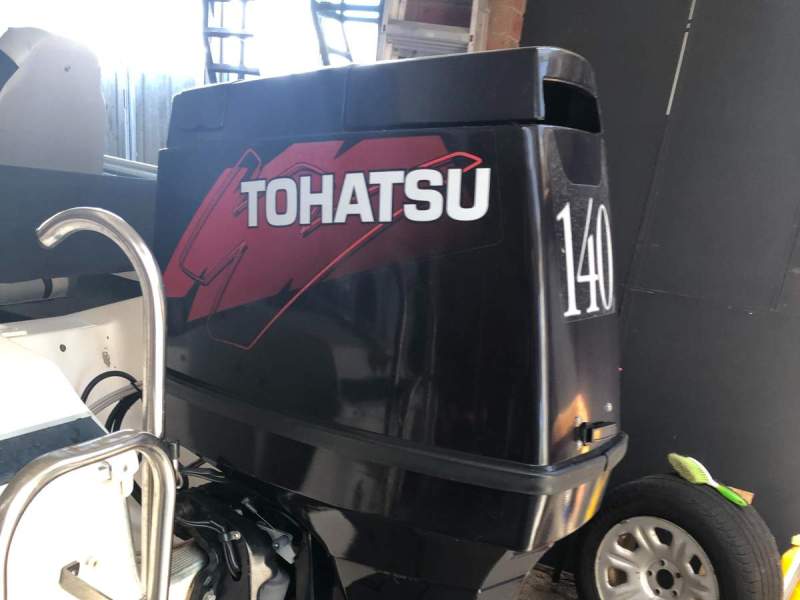 Tohatsu 140 hp 52 hrs