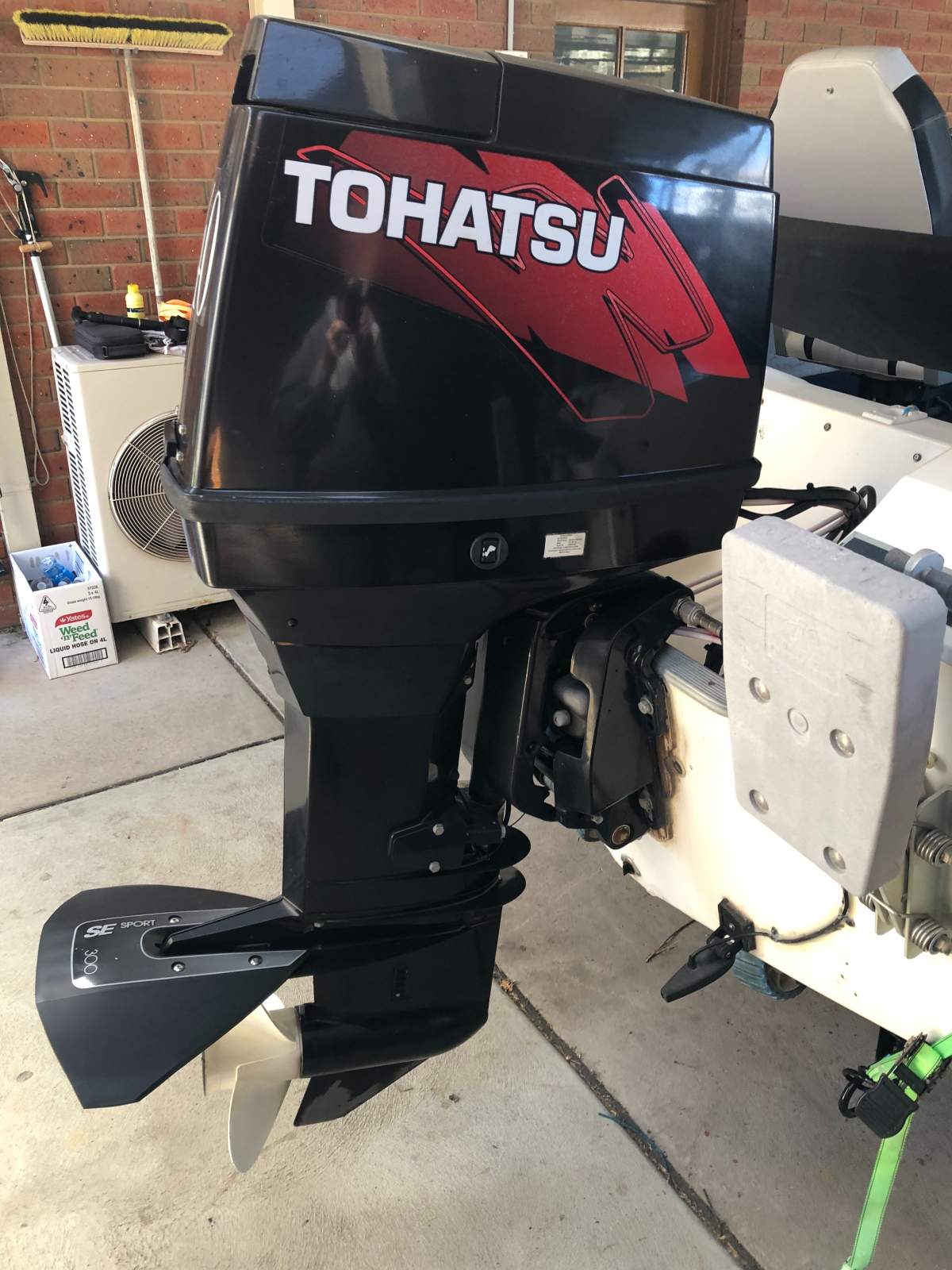 Tohatsu 140 hp 52 hrs