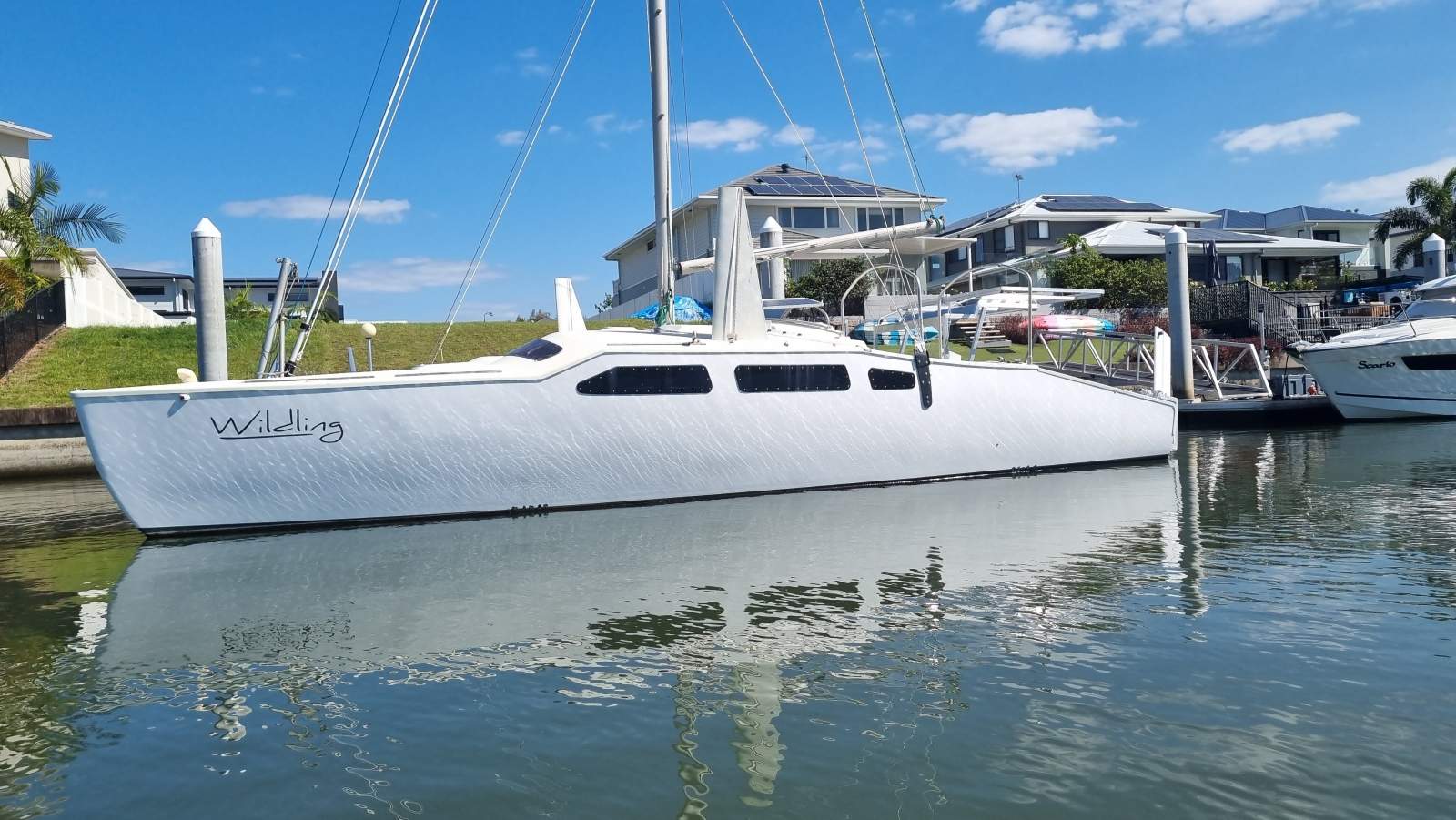 Seawind Custom Extended 35ft Open Deck Sailing Catamaran