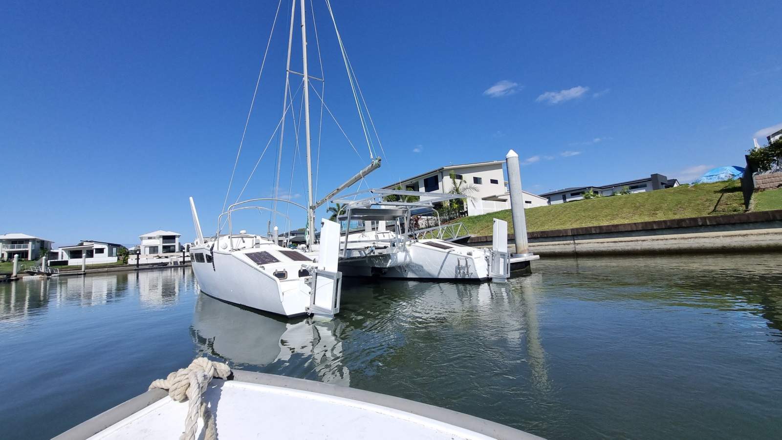 Seawind Custom Extended 35ft Open Deck Sailing Catamaran