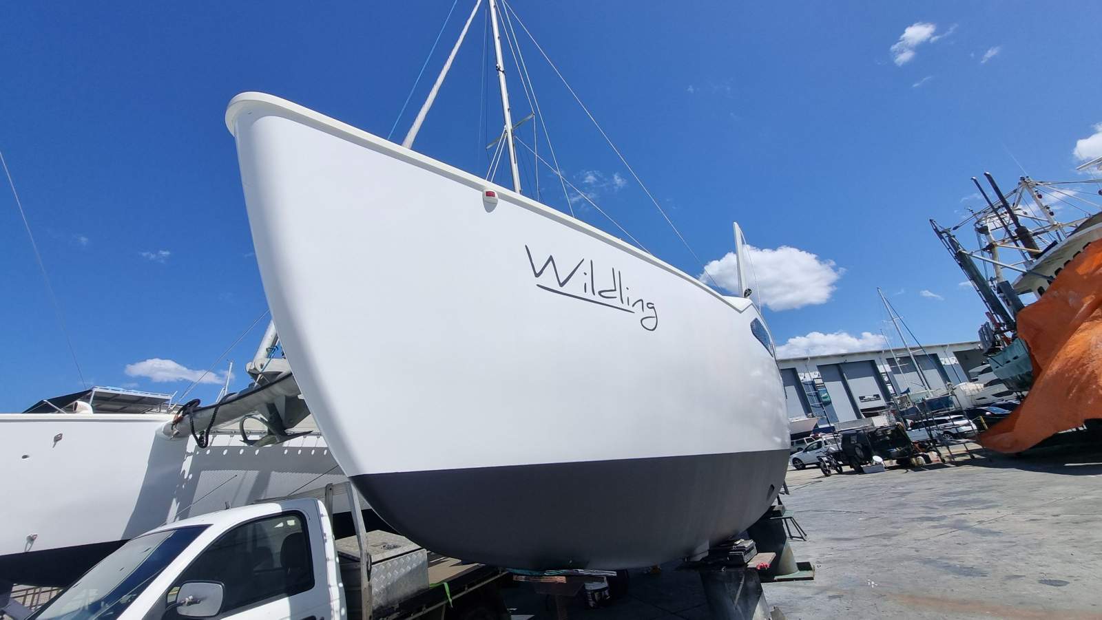 Seawind Custom Extended 35ft Open Deck Sailing Catamaran