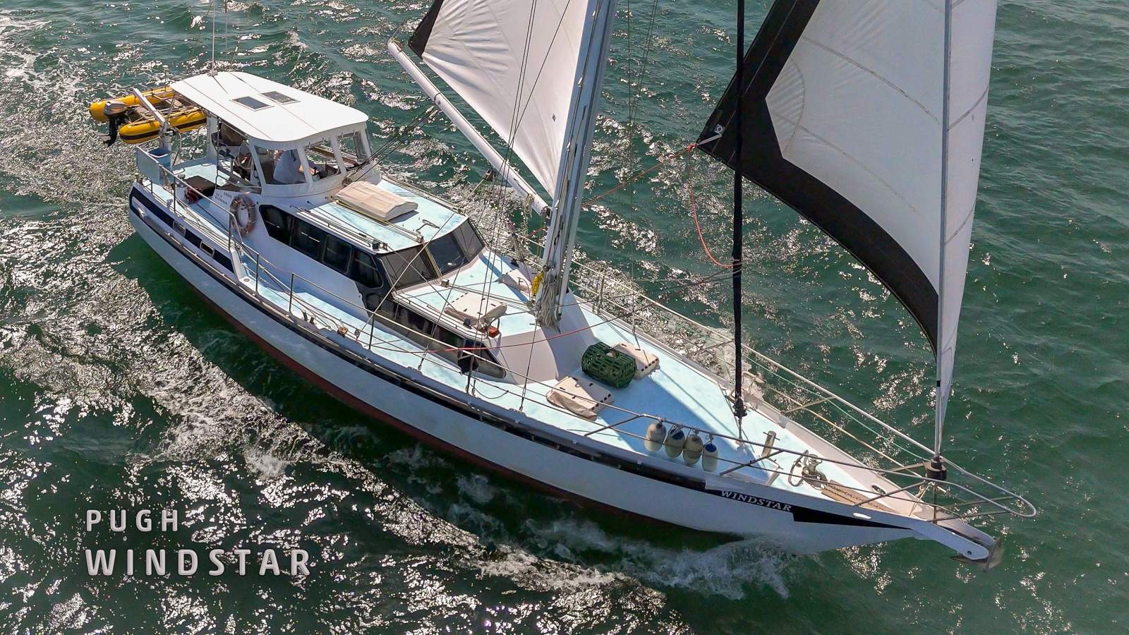 John Pugh Windstar ~ Turn-Key live aboard cruising yacht