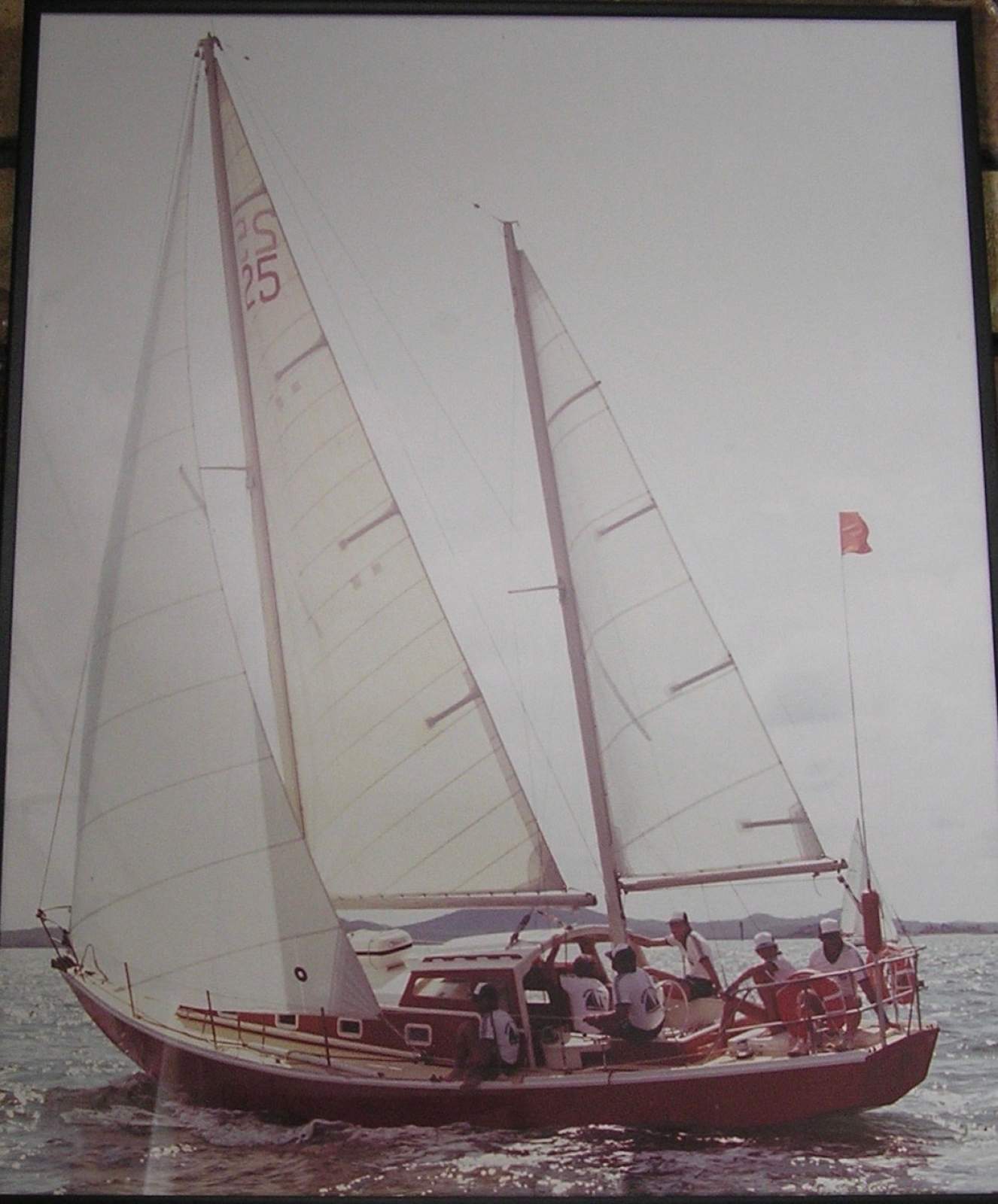 Alan Payne Ampopetta 38 Project boat. Free.