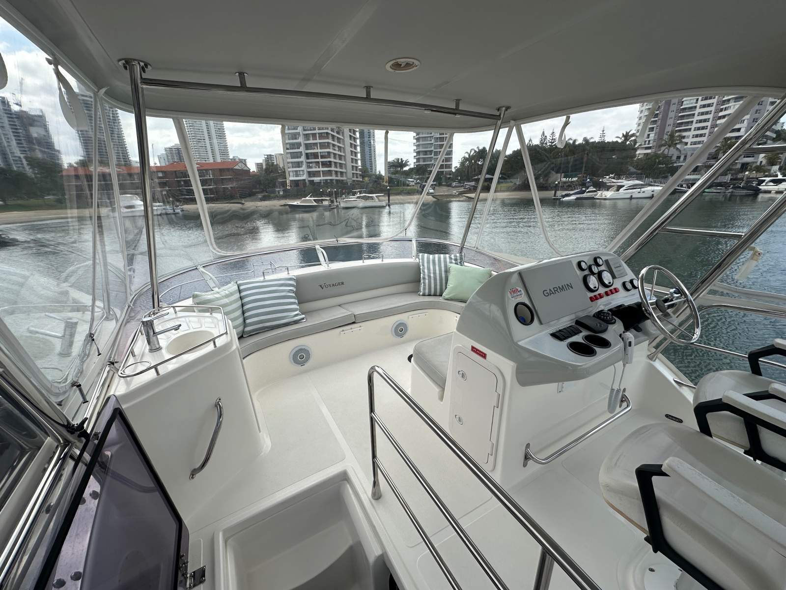 Voyager 1040 Flybridge Catamaran Recent Major Service and Upgrades Voyager 1040 Flybridge Catamaran Recent Major Service and Upgrades