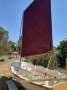 Classic Wooden sailing dinghy