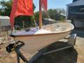 Classic Wooden sailing dinghy