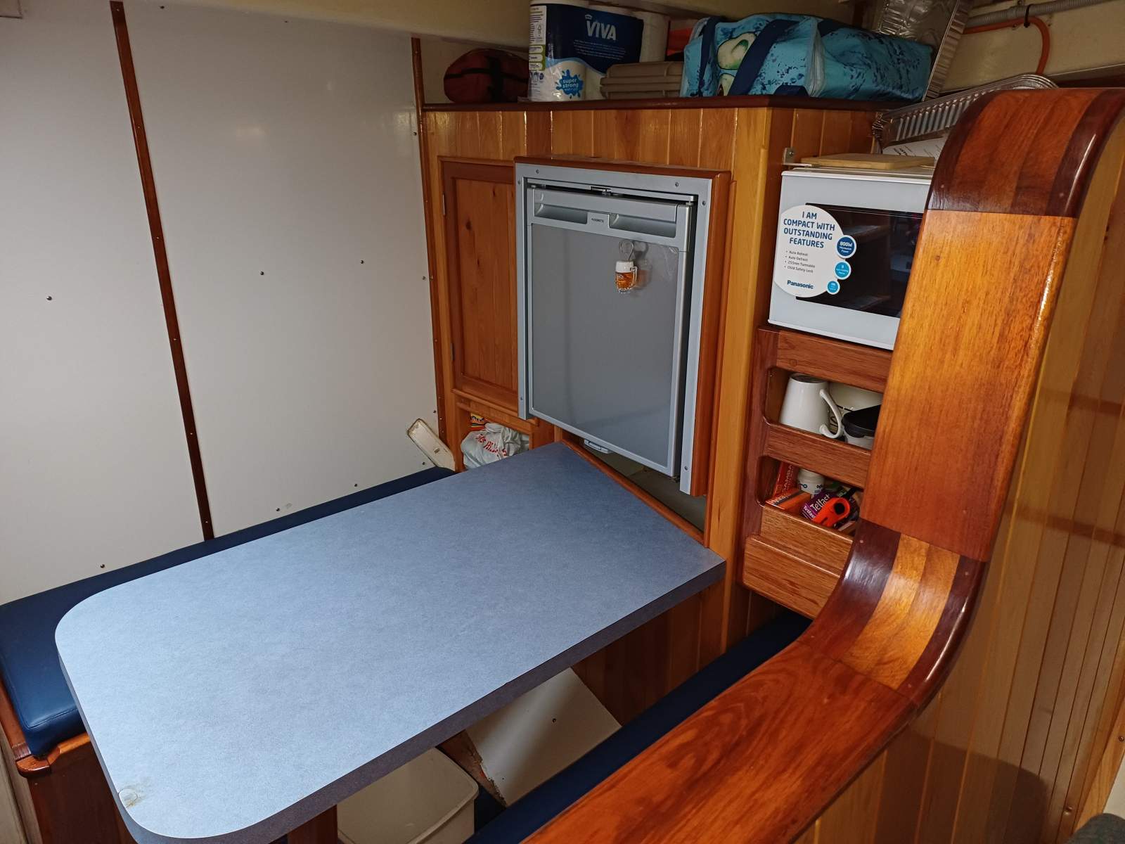 YIMBALA Huon Pine Tasmanian cray boat. In superb condition Boat Brokers of Tasmania