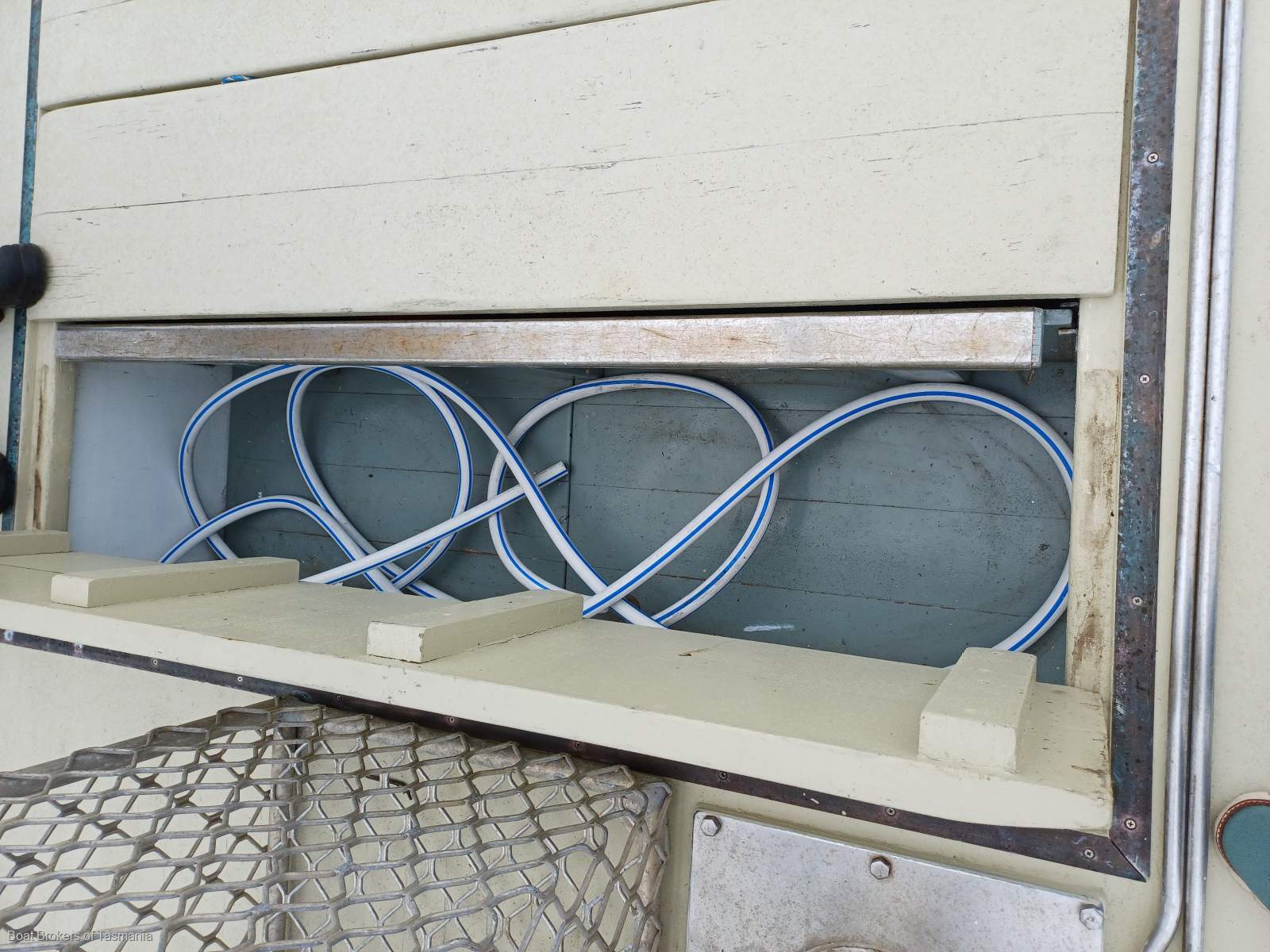 YIMBALA Huon Pine Tasmanian cray boat. In superb condition Boat Brokers of Tasmania