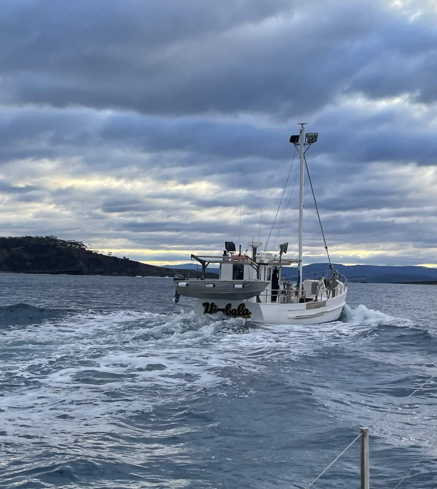 Huon Pine Tasmanian cray boat. In superb condition
