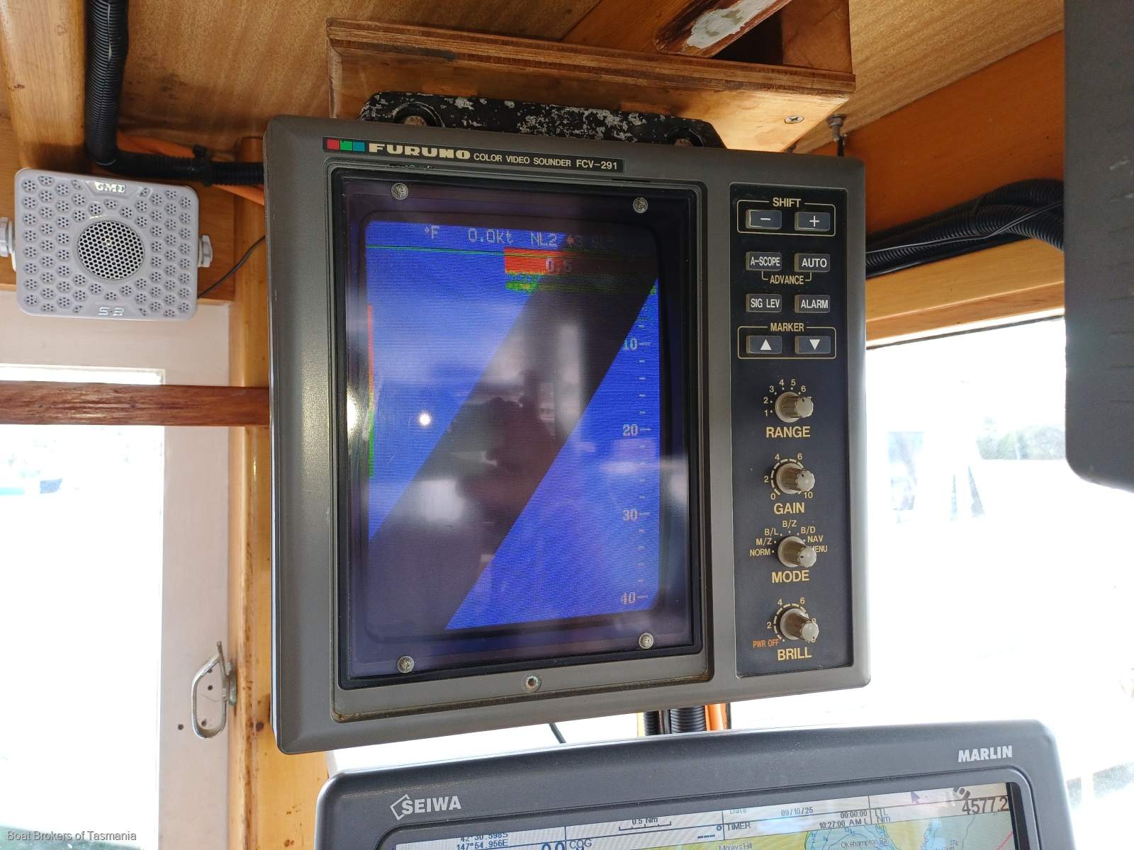 YIMBALA Huon Pine Tasmanian cray boat. In superb condition Boat Brokers of Tasmania