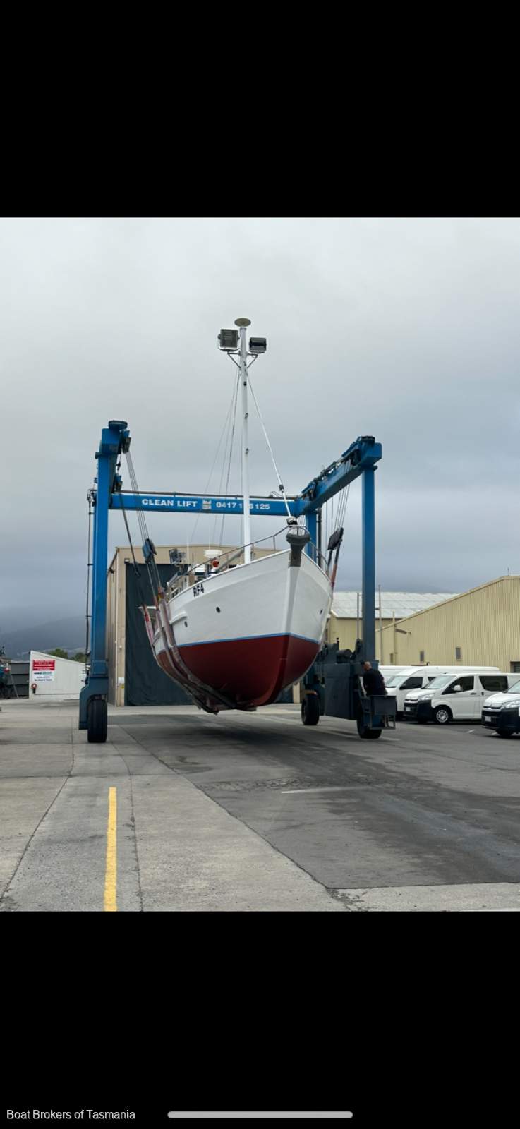YIMBALA Huon Pine Tasmanian cray boat. In superb condition Boat Brokers of Tasmania