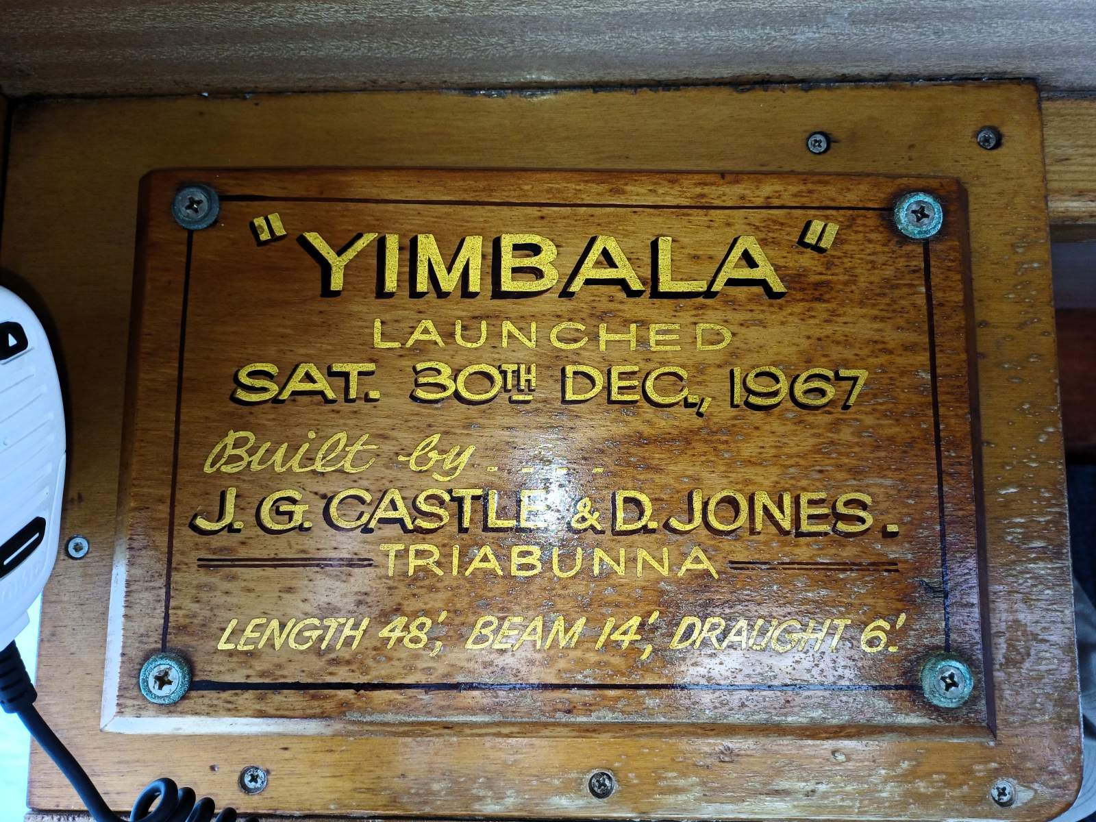 YIMBALA Huon Pine Tasmanian cray boat. In superb condition Boat Brokers of Tasmania