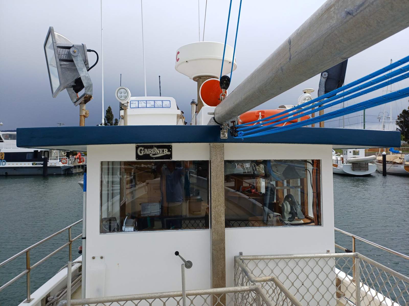 YIMBALA Huon Pine Tasmanian cray boat. In superb condition Boat Brokers of Tasmania