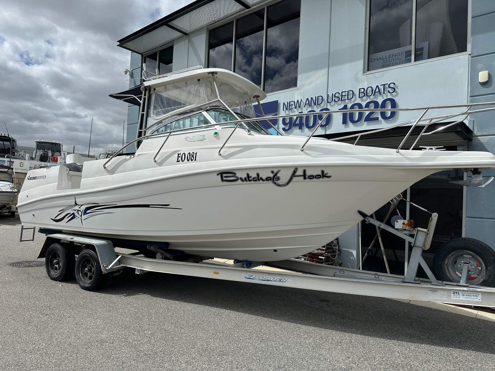 Haines Hunter 760 R - 300 HP Yamaha 4 stroke Hardtop