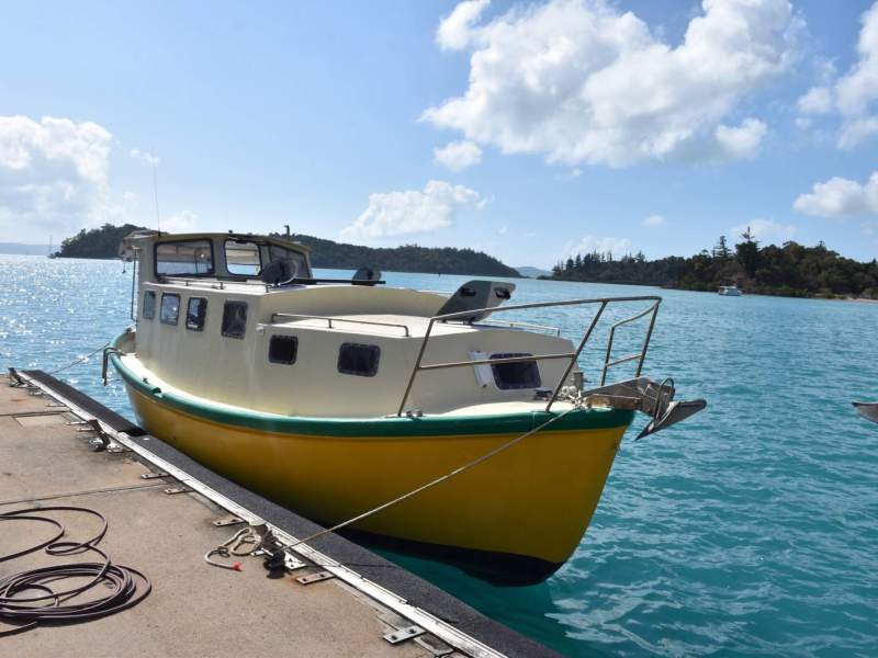 Custom 26ft converted liveaboard ships life Boat
