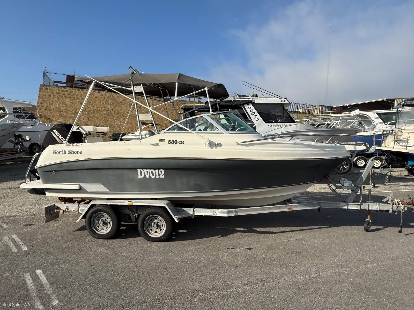 Northshore 580 Cr 2019 Model 150HP 4Str Mercury with 239Hrs