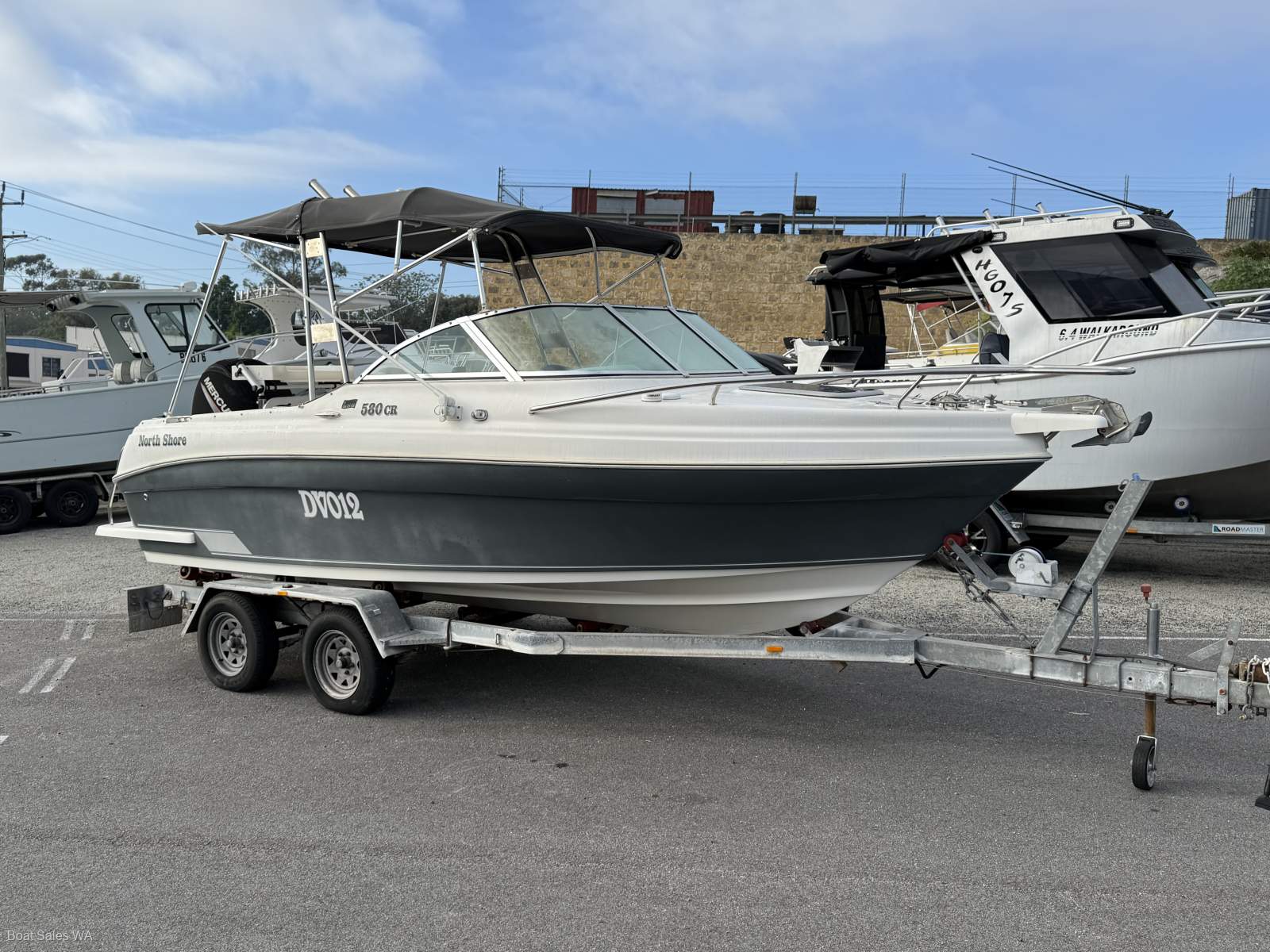 Northshore 580 Cr 2019 Model 150HP 4Str Mercury with 239Hrs