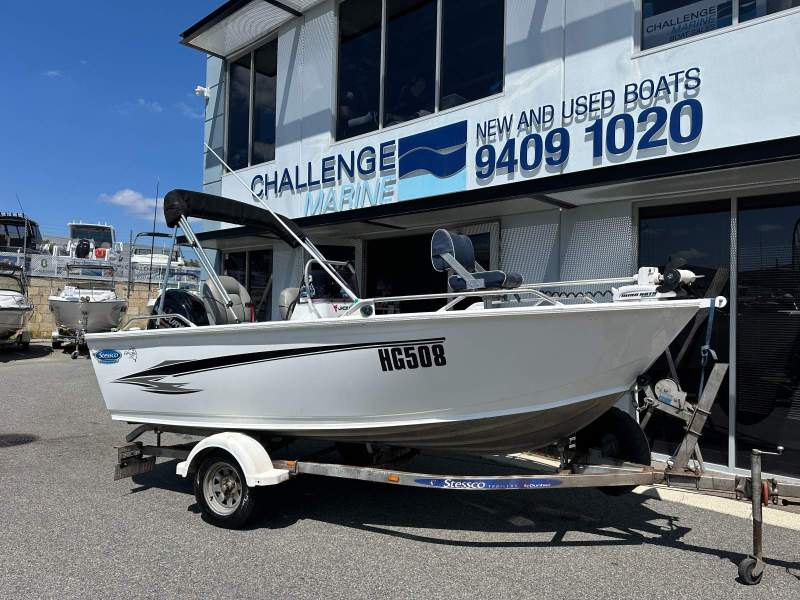Stessco 465 Side Console with Mercury 60HP 4 Stroke