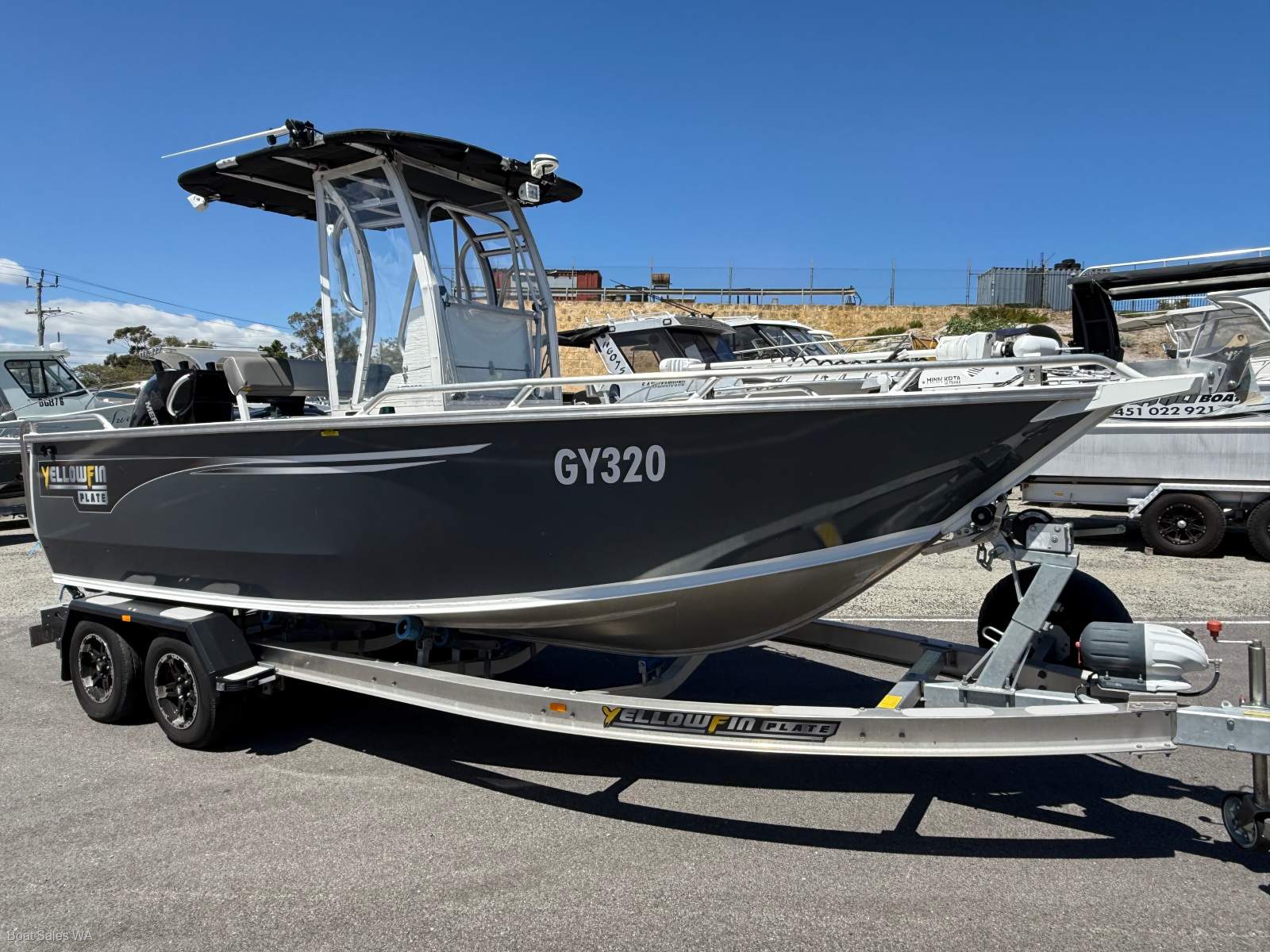 Yellowfin Plate 6200 Centre Console 2023 MODEL WITH 99HRS SUIT NEW BOAT BUYER