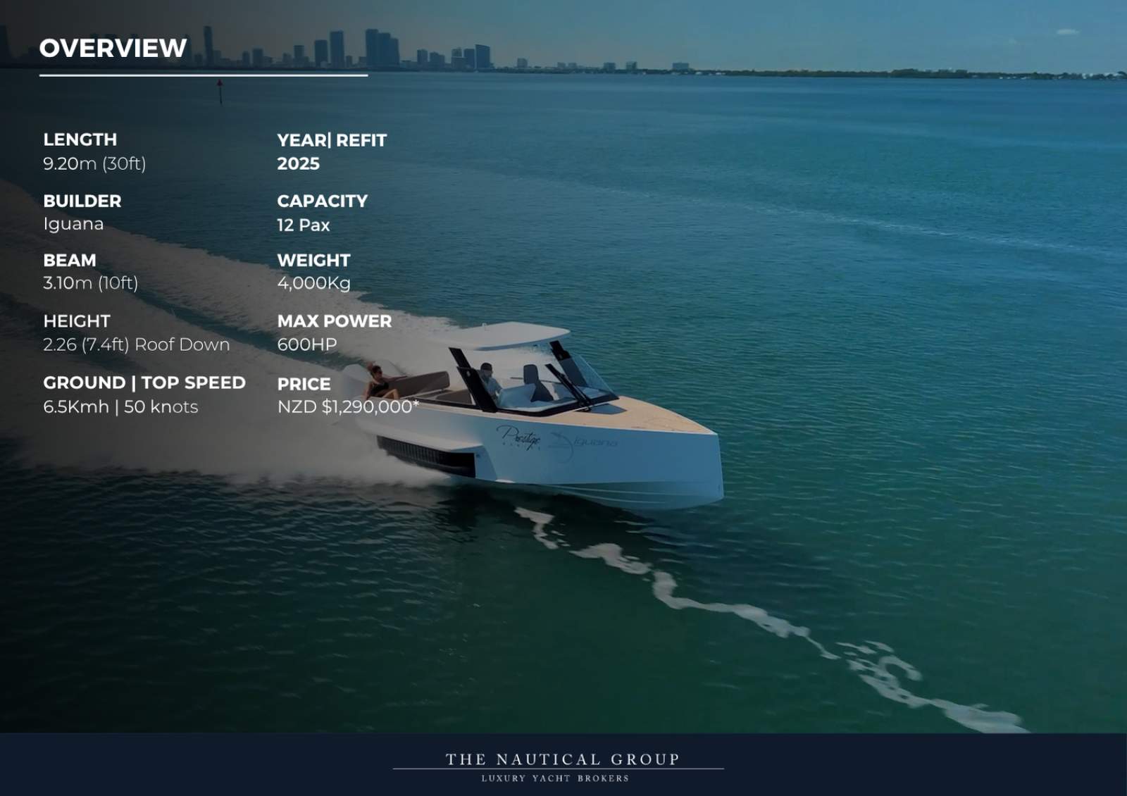 Iguana Yachts Commuter