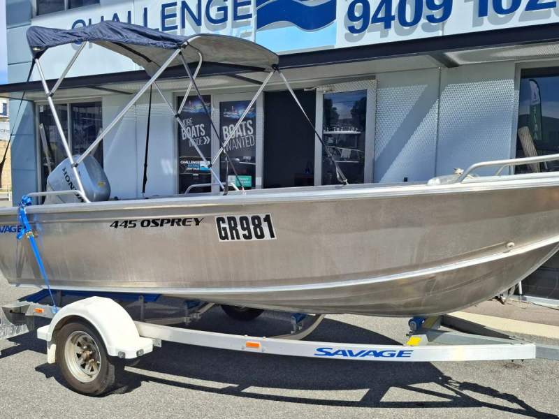 Savage 445 Osprey 50HP Honda 4-Stroke Tiller 2022