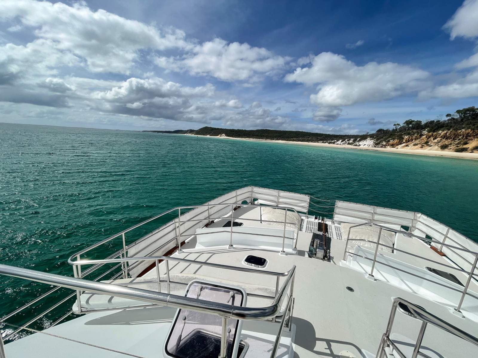 Crowther Charter Powercat Vessel designed for Filmmaker Ben Cropp