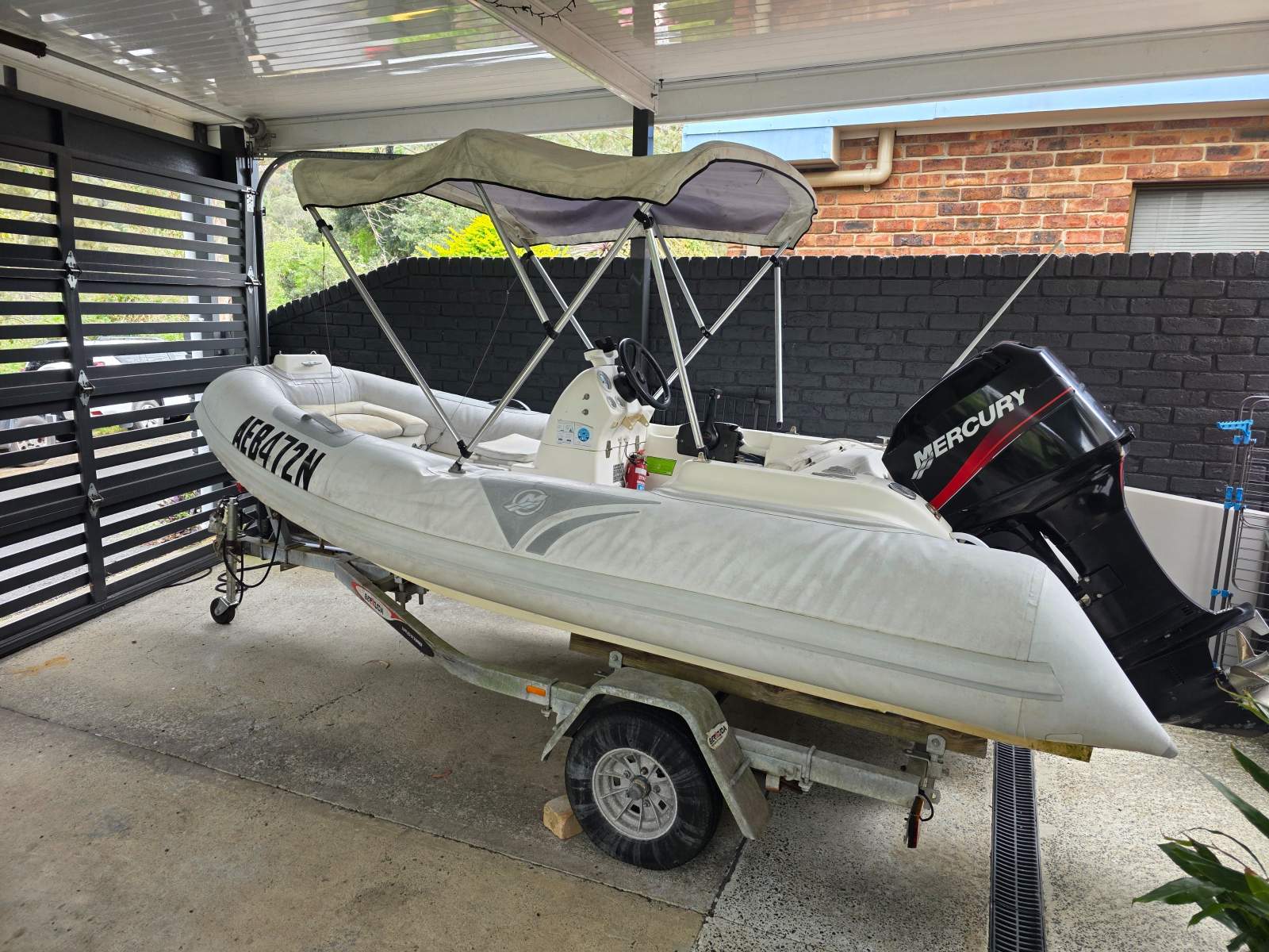 Mercury RIB Mercury Quicksilver Amanzi 380 RIB