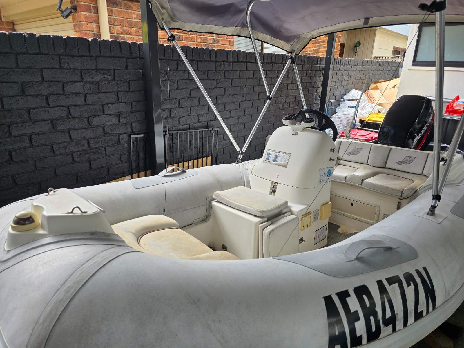 Mercury RIB Mercury Quicksilver Amanzi 380 RIB