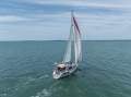 Roberts 370 Custom Cutter - Raised Saloon - Aluminium Built to Last:Slab reefing with three reefing points (new lines and halyards)
