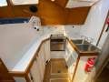 Roberts 370 Custom Cutter - Raised Saloon - Aluminium Built to Last:Large secure U-shaped galley with stove and double sinks