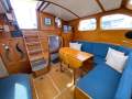Roberts 370 Custom Cutter - Raised Saloon - Aluminium Built to Last:Raised saloon looking aft
