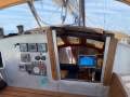 Roberts 370 Custom Cutter - Raised Saloon - Aluminium Built to Last:All instruments visible from the helm under protected Bimini