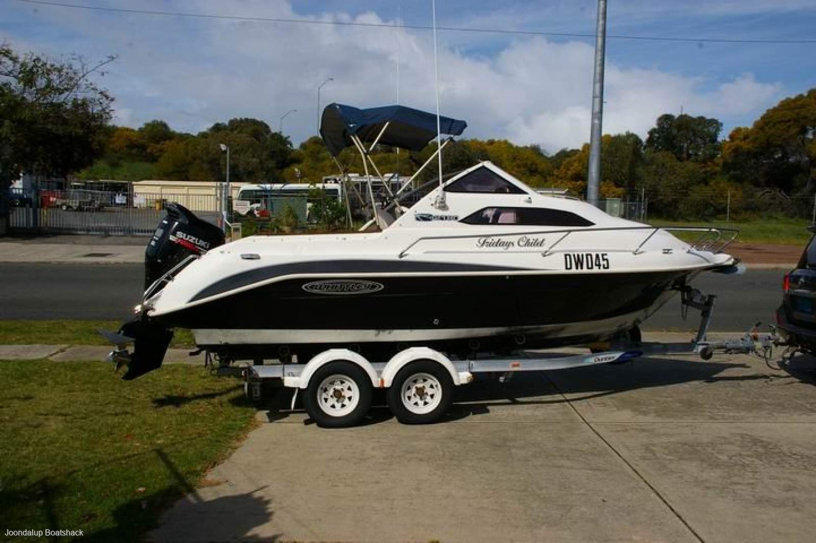 Whittley CR 2080 OB 2008 Suuzki four stroke