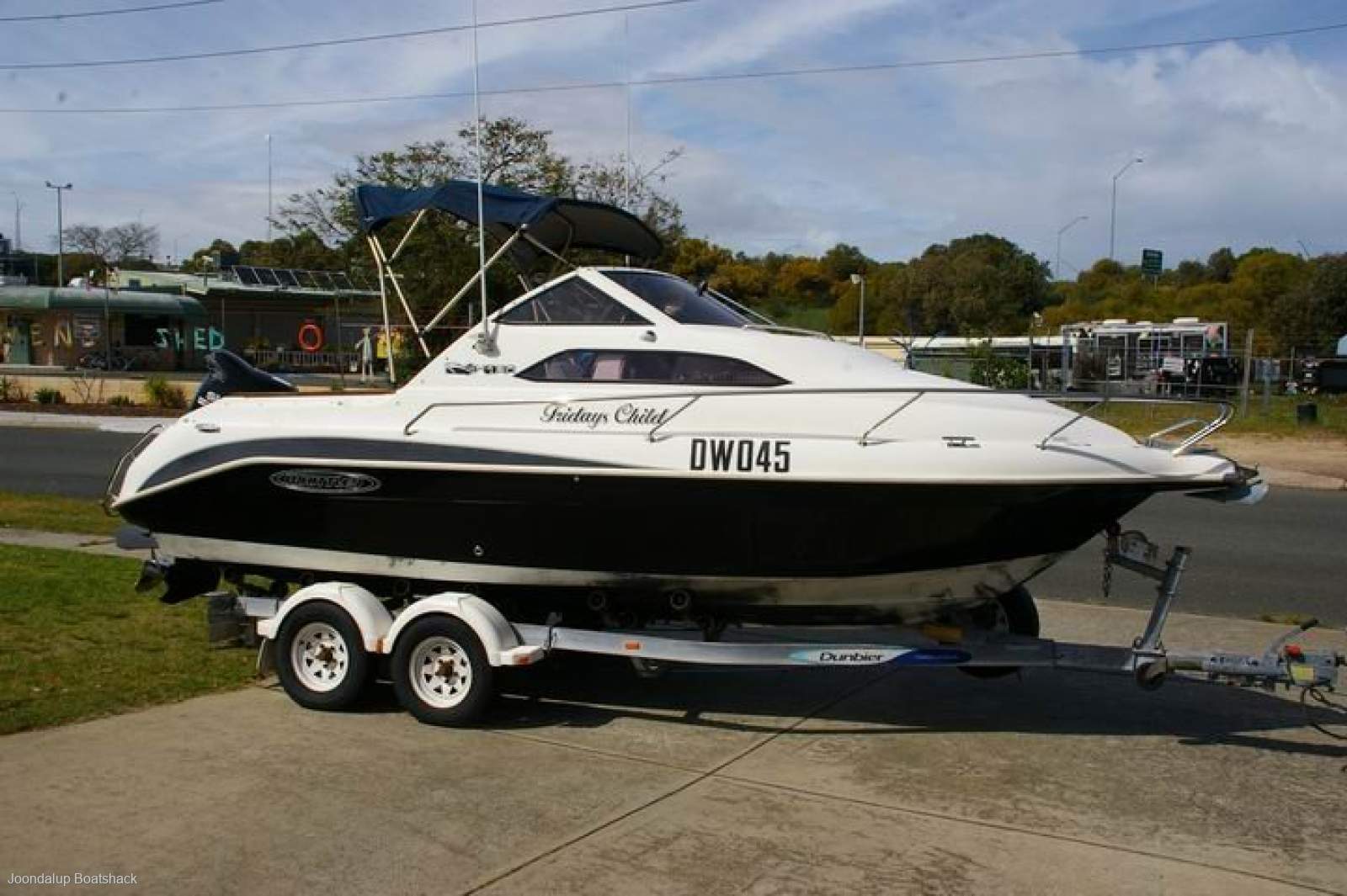 Whittley CR 2080 OB 2008 Suuzki four stroke