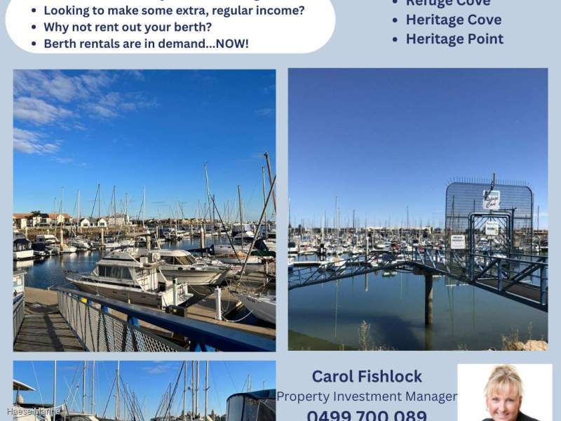 Is your marina berth sitting vacant?