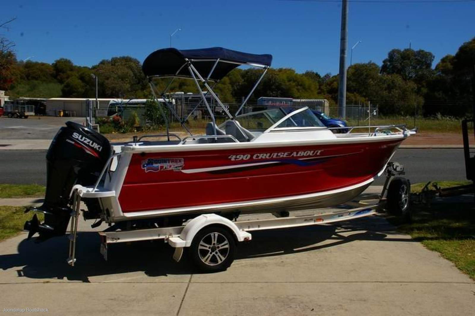 Quintrex 490 Cruiseabout 2014 bow rider
