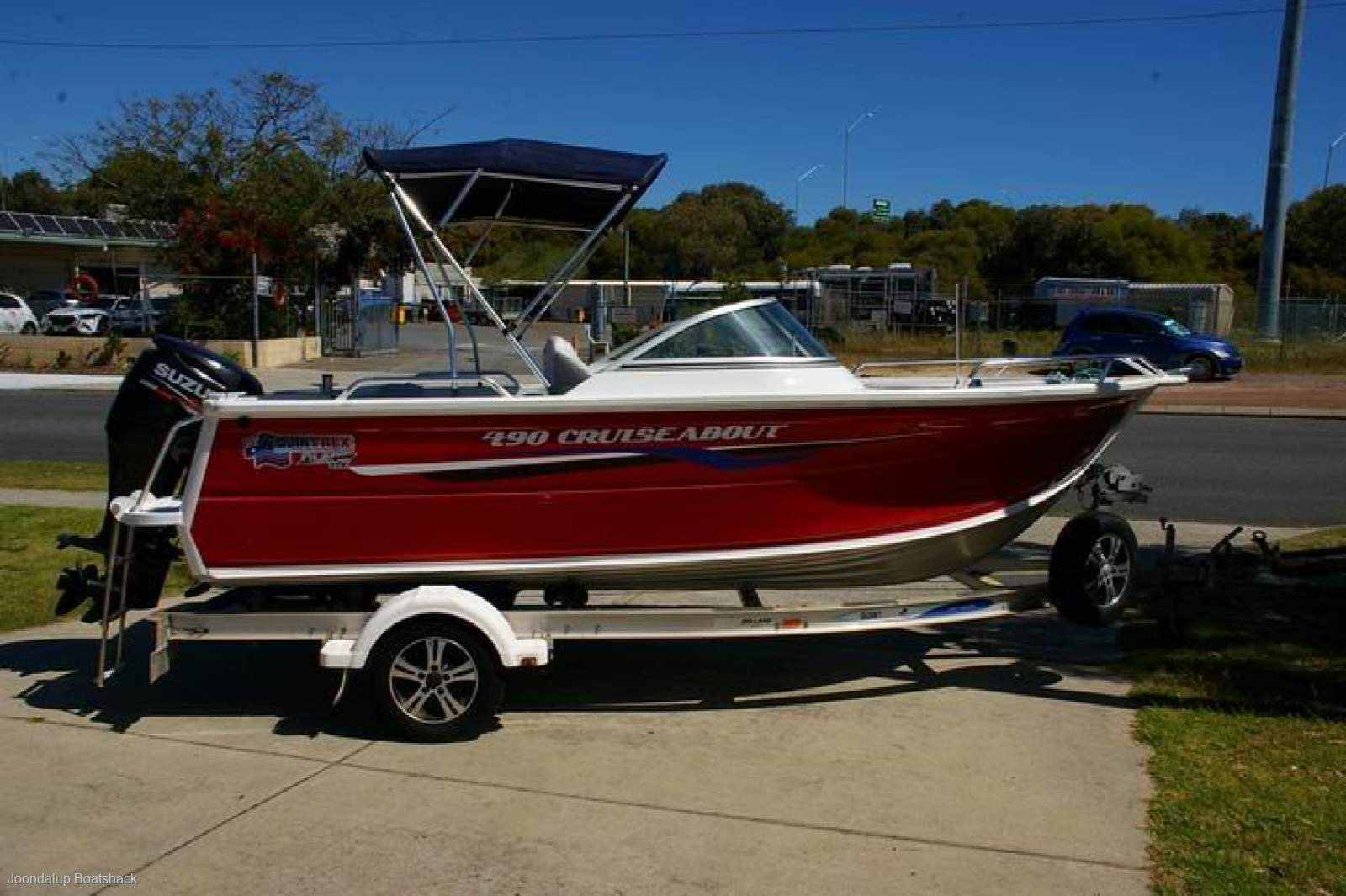 Quintrex 490 Cruiseabout 2014 bow rider